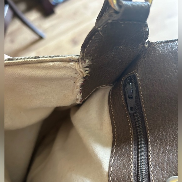 GUCCI • Ophidia Leather Crossbody Bag • Vintage & Authentic - Picture 14 of 14